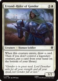 Errand-Rider of Gondor - The Hobbit: Eternal-Legal - Magic: The Gathering card