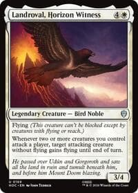Landroval, Horizon Witness - The Hobbit: Eternal-Legal - Magic: The Gathering card