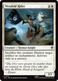 Westfold Rider - The Hobbit: Eternal-Legal - Magic: The Gathering card