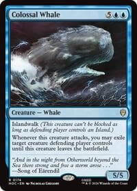 Colossal Whale - The Hobbit: Eternal-Legal - Magic: The Gathering card
