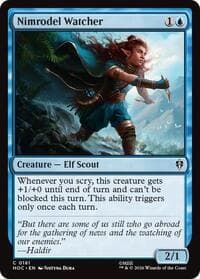 Nimrodel Watcher - The Hobbit: Eternal-Legal - Magic: The Gathering card