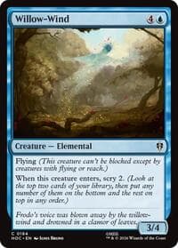 Willow-Wind - The Hobbit: Eternal-Legal - Magic: The Gathering card