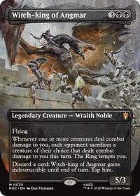 Witch-king of Angmar (Borderless) - The Hobbit: Eternal-Legal - Magic: The Gathering card