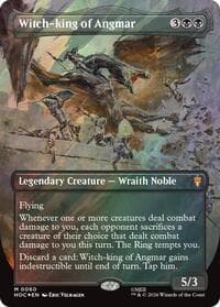 Witch-king of Angmar (Borderless) (Surge Foil) - The Hobbit: Eternal-Legal - Magic: The Gathering card