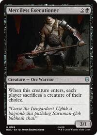 Merciless Executioner - The Hobbit: Eternal-Legal - Magic: The Gathering card