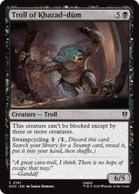 Troll of Khazad-dum - The Hobbit: Eternal-Legal - Magic: The Gathering card