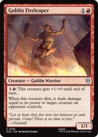 Goblin Fireleaper - The Hobbit: Eternal-Legal - Magic: The Gathering card