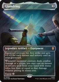Glamdring (Borderless) (Surge Foil) - The Hobbit: Eternal-Legal - Magic: The Gathering card