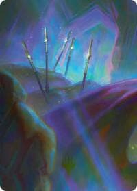 Long-Lost Lances Art Card (7/12) - Art Series: The Hobbit - Magic: The Gathering card