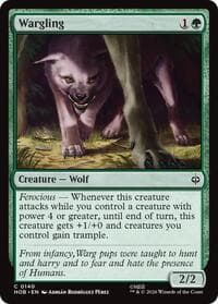 Wargling - The Hobbit - Magic: The Gathering card