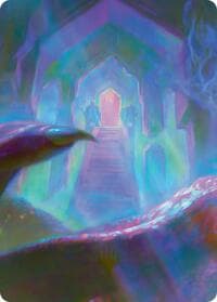 Dragon-Cursed Halls Art Card (8/12) - Art Series: The Hobbit - Magic: The Gathering card