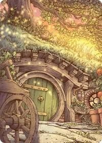 Plains (Summer) Art Card - Art Series: The Hobbit - Magic: The Gathering card