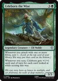 Celeborn the Wise - The Hobbit: Eternal-Legal - Magic: The Gathering card