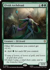 Elvish Archdruid - The Hobbit: Eternal-Legal - Magic: The Gathering card