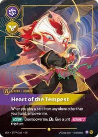 Kennen, Heart of the Tempest (Signature) - Vendetta - Riftbound: League of Legends Trading Card Game card
