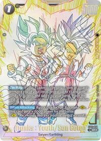 Trunks : Youth/Son Goten (Alternate Art) - Story Booster 01 - Dragon Ball Super: Fusion World card