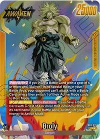 Broly - FB08-073 (Alternate Art) - Story Booster 01 - Dragon Ball Super: Fusion World card