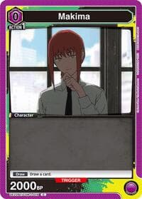 Makima (018) (Box Topper Foil) - UE22BT: CHAINSAW MAN - Union Arena card