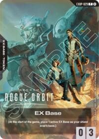 EX Base (EXBP-029) (Rogue Orbit) - Promotional EX Base Tokens - Gundam Card Game card
