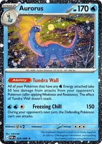 Aurorus - 024/088 (Cosmos Holo) - Blister Exclusives - Pokemon card