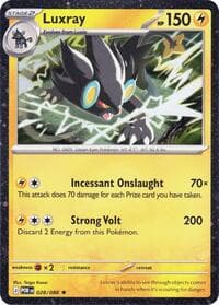 Luxray - 028/088 (Cosmos Holo) - Blister Exclusives - Pokemon card
