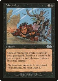 Victimize - Urza's Saga - Magic: The Gathering card