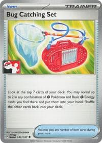 Bug Catching Set - 143/167 (Left Stamp) - Prize Pack Series Cards - Pokemon card