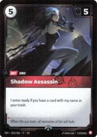 Shadow Assassin - Riftbound Organized Play Promotional Cards - Riftbound: League of Legends Trading Card Game card