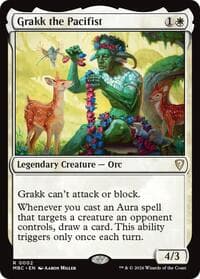 Grakk the Pacifist - Mystery Booster Commander Edition - Magic: The Gathering card