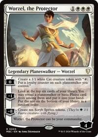 Worzel, the Protector - Mystery Booster Commander Edition - Magic: The Gathering card