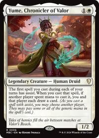 Yume, Chronicler of Valor - Mystery Booster Commander Edition - Magic: The Gathering card