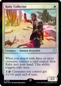 Ruby Collector - Mystery Booster Commander Edition - Magic: The Gathering card