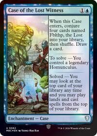 Case of the Lost Witness - Mystery Booster Commander Edition - Magic: The Gathering card
