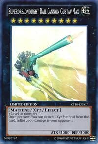 Superdreadnought Rail Cannon Gustav Max - 2013 Collectors Tins - YuGiOh card