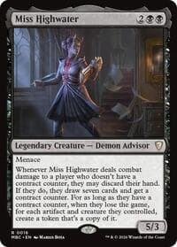 Miss Highwater - Mystery Booster Commander Edition - Magic: The Gathering card