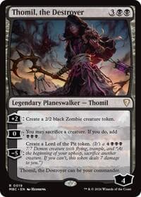 Thomil, the Destroyer - Mystery Booster Commander Edition - Magic: The Gathering card
