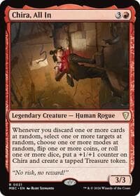 Chira, All In - Mystery Booster Commander Edition - Magic: The Gathering card