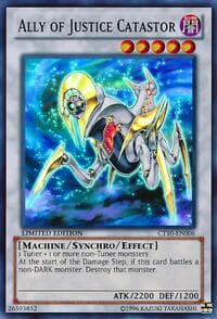 Ally of Justice Catastor - 2013 Collectors Tins - YuGiOh card