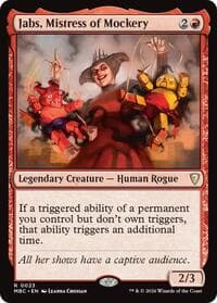 Jabs, Mistress of Mockery - Mystery Booster Commander Edition - Magic: The Gathering card