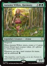 Autumn Willow, Harmony - Mystery Booster Commander Edition - Magic: The Gathering card