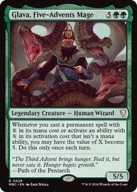 Glava, Five-Advents Mage - Mystery Booster Commander Edition - Magic: The Gathering card