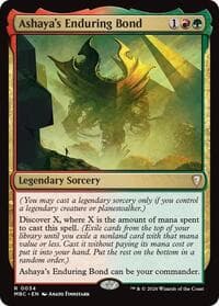 Ashaya's Enduring Bond - Mystery Booster Commander Edition - Magic: The Gathering card