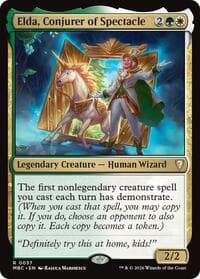 Elda, Conjurer of Spectacle - Mystery Booster Commander Edition - Magic: The Gathering card