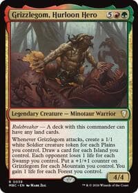 Grizzlegom, Hurloon Hero - Mystery Booster Commander Edition - Magic: The Gathering card