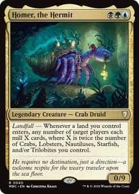 Homer, the Hermit - Mystery Booster Commander Edition - Magic: The Gathering card