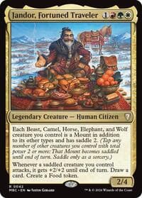 Jandor, Fortuned Traveler - Mystery Booster Commander Edition - Magic: The Gathering card