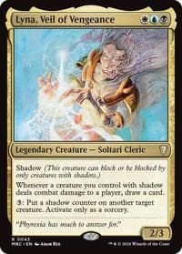 Lyna, Veil of Vengeance - Mystery Booster Commander Edition - Magic: The Gathering card