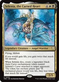 Selenia, the Cursed Heart - Mystery Booster Commander Edition - Magic: The Gathering card