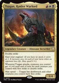 Tsagan, Raider Warlord - Mystery Booster Commander Edition - Magic: The Gathering card