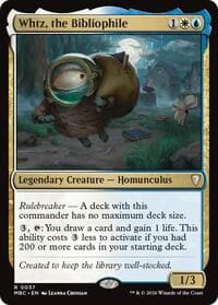 Whtz, the Bibliophile - Mystery Booster Commander Edition - Magic: The Gathering card